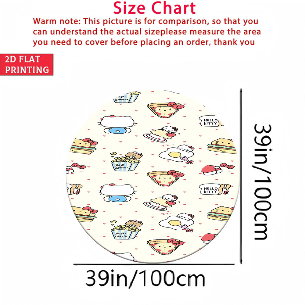 Soft Food Snacks Kids - Hello Kitty Food Themed Soft Round