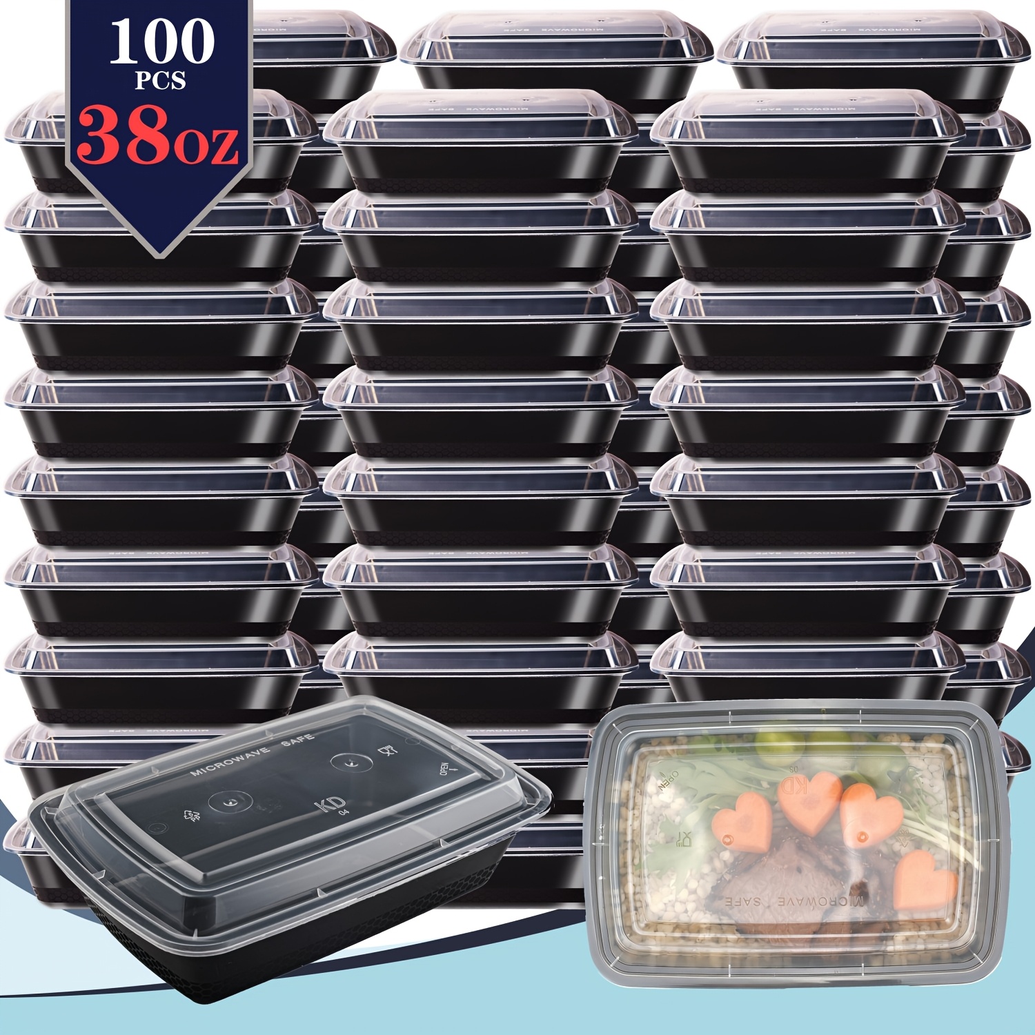 Food & Snacks Coloring Book Bold & Easy Pdf - usBlack 100pcs (50 Containers & 50
