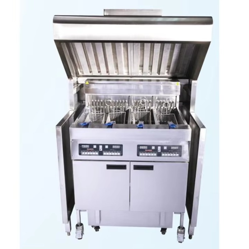 Food & Snacks Coloring - Commercial Floor Type Hood Customized Stainless
