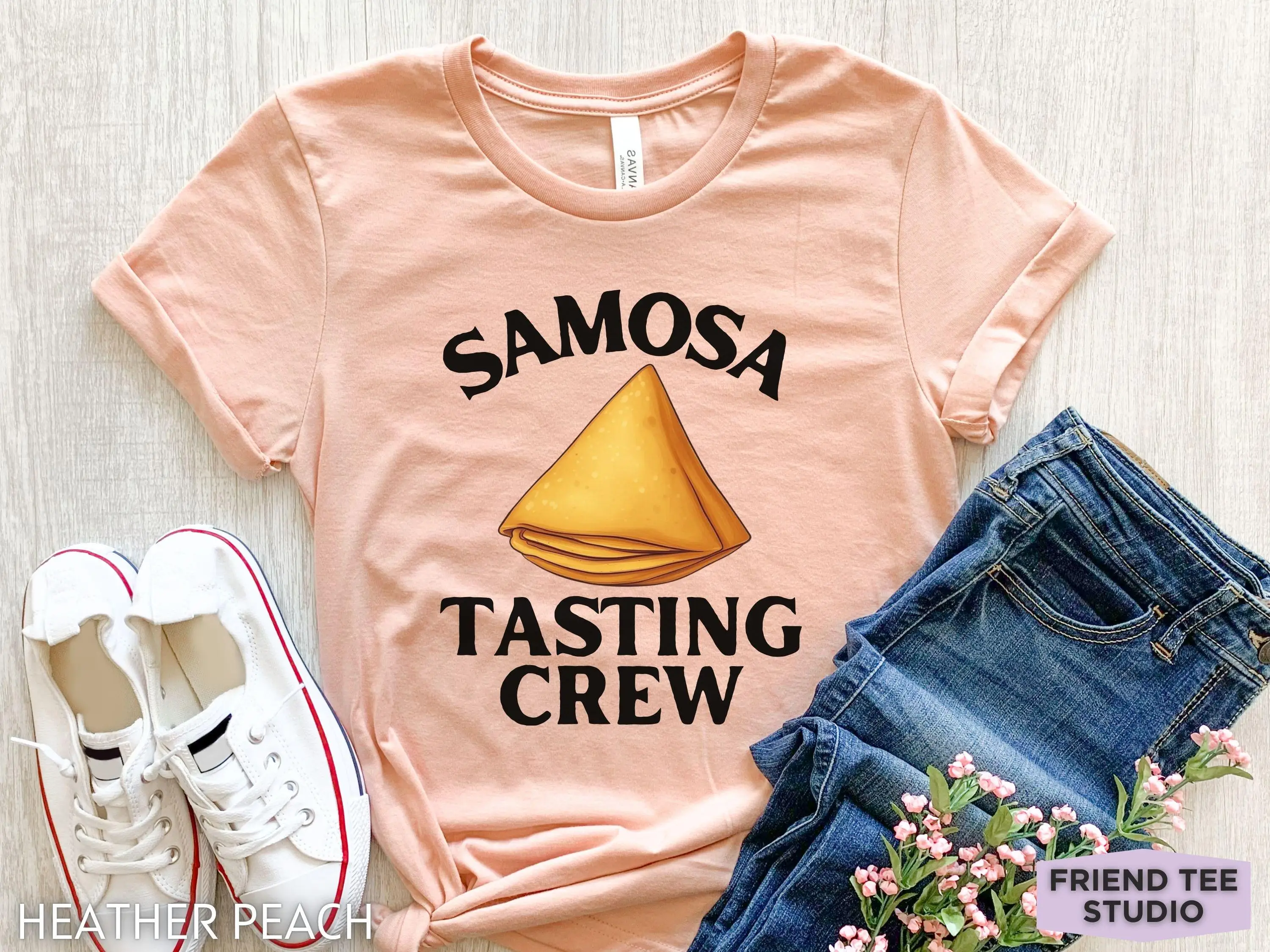 Food Snacks Indian - Samosa T Shirt Indian Food Lover