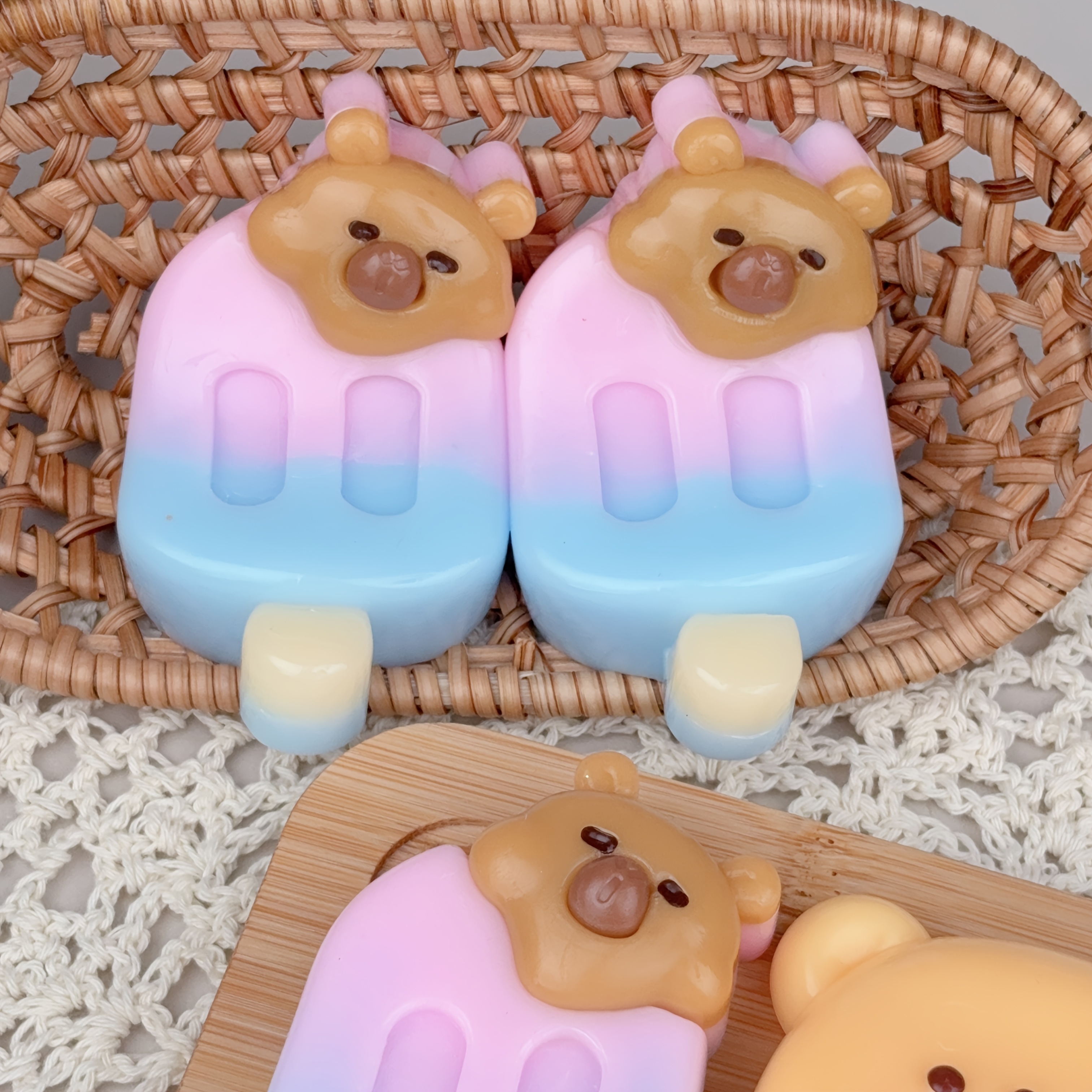 Soft Food Snacks Kids - Bear Ice Pop Kids Food Toy