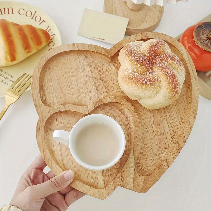 1PC Wood Double Heart Shape Sn – обзор и цена Dry Food Snacks