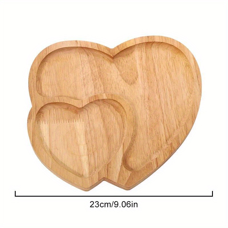 1PC Wood Double Heart Shape Sn – обзор и цена Dry Food Snacks