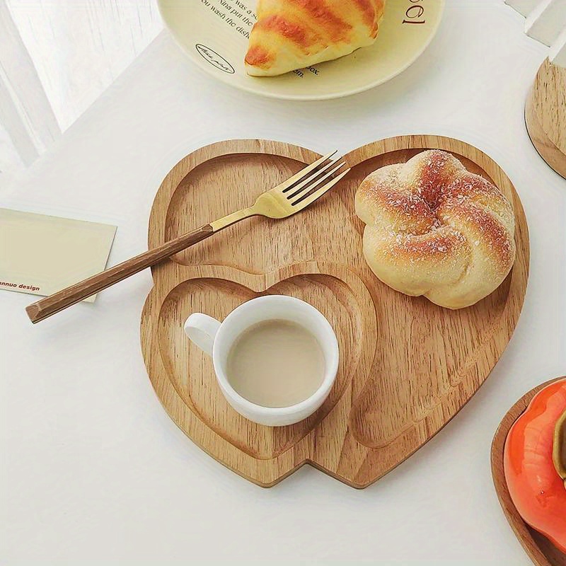 1PC Wood Double Heart Shape Sn – обзор и цена Dry Food Snacks
