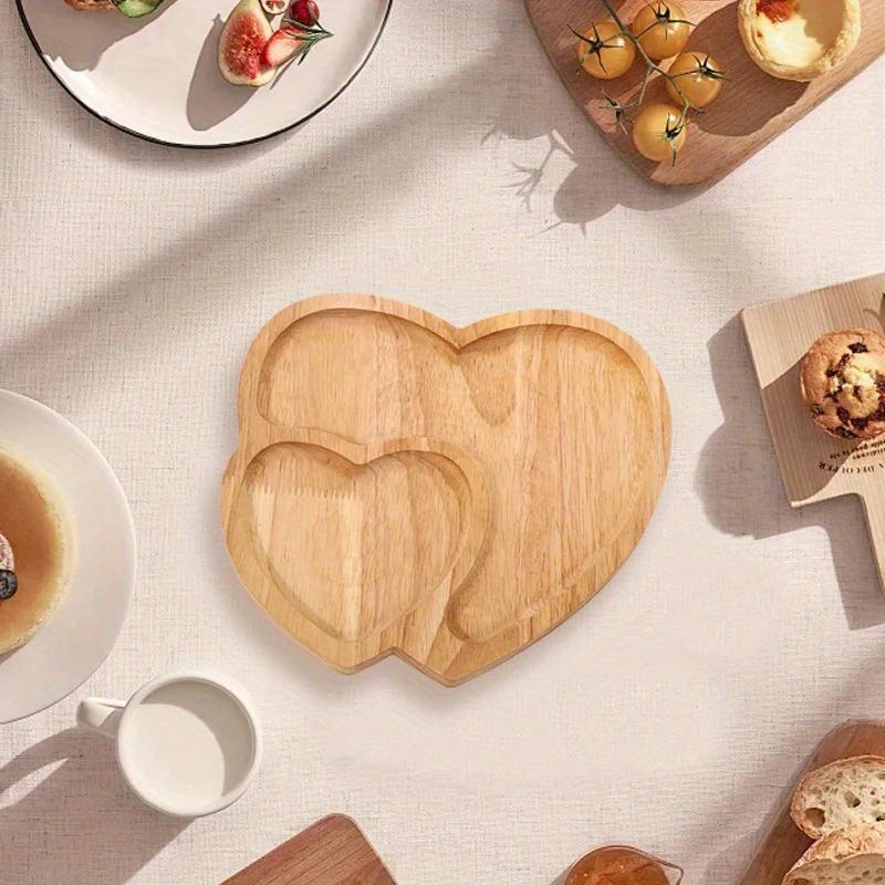 1PC Wood Double Heart Shape Sn – обзор и цена Dry Food Snacks