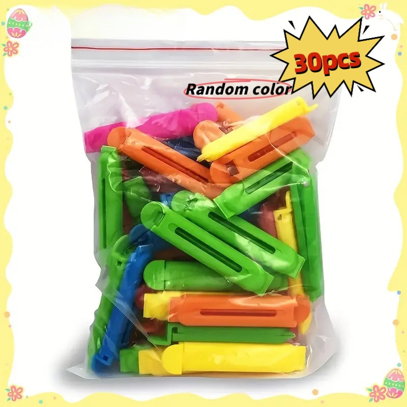 30pcs Multicolor Food Sealing  – обзор и цена Dry Food Snacks