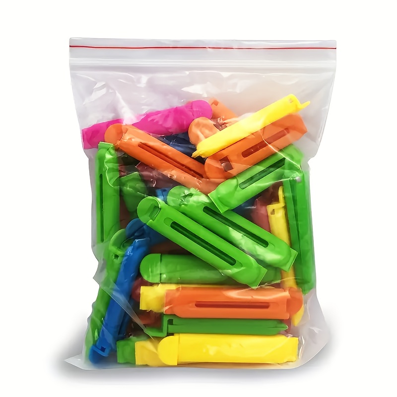 30pcs Multicolor Food Sealing  – обзор и цена Dry Food Snacks