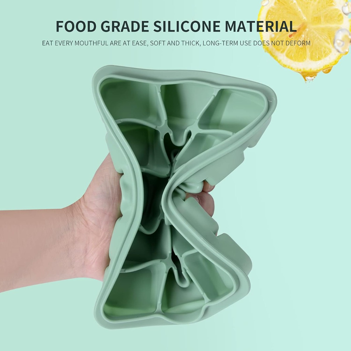 2 Pcs Food Grade Silicone Ice  – обзор и цена Food Snacks Easy To Make