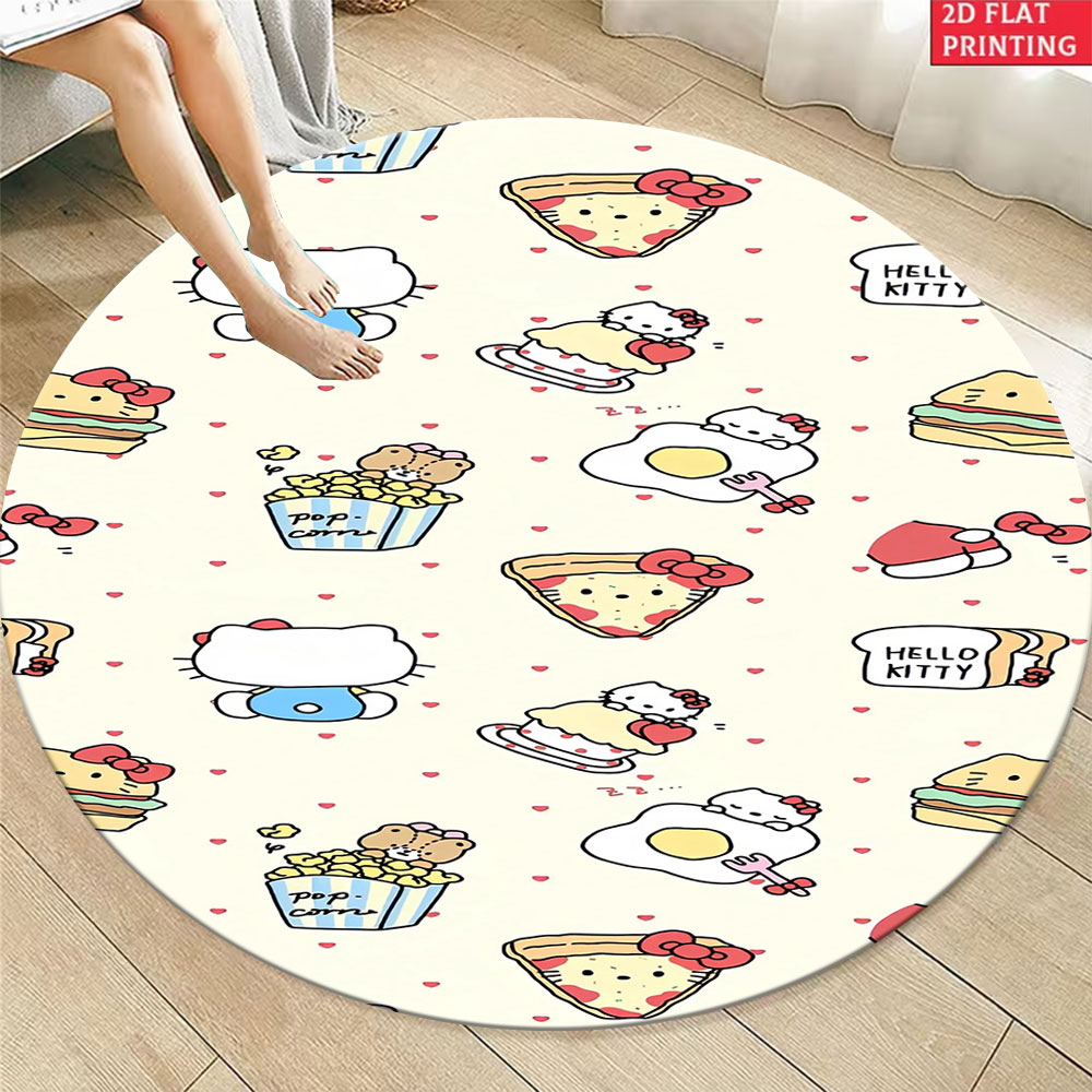 Soft Round Floor Mat for Kids  – обзор и цена Soft Food Snacks Kids