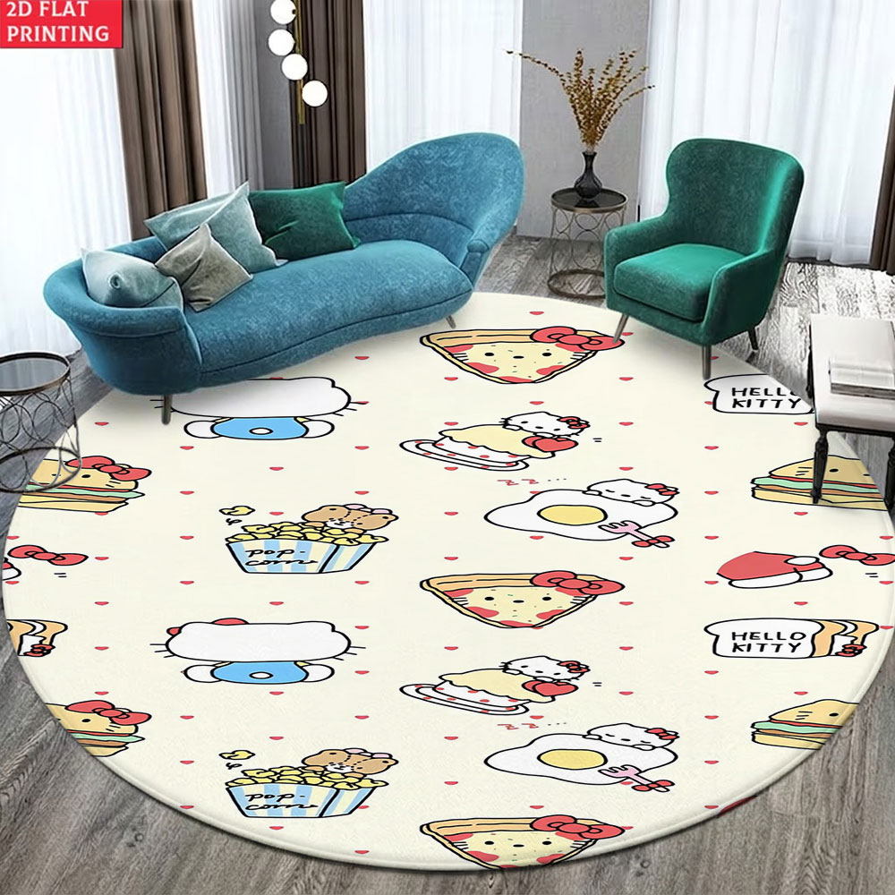 Soft Round Floor Mat for Kids  – обзор и цена Soft Food Snacks Kids