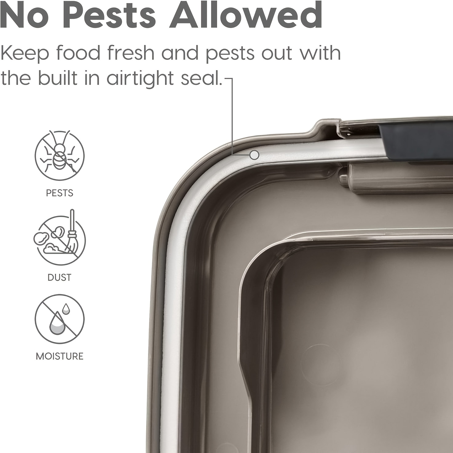 Airtight Pet Food Container fo – обзор и цена Dry Food Snacks