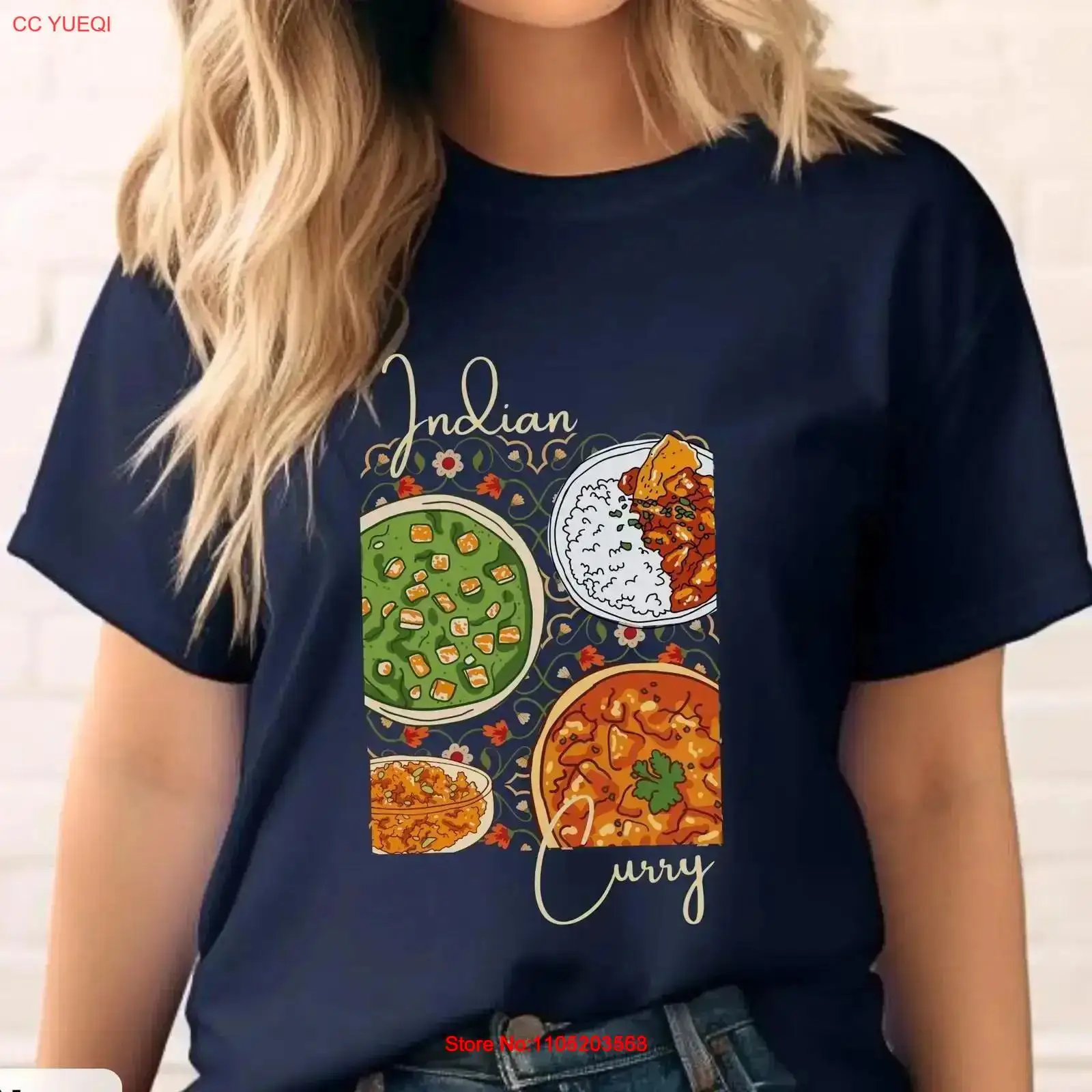 Indian Curry ArT T Shirt Butte – обзор и цена Food Snacks Indian