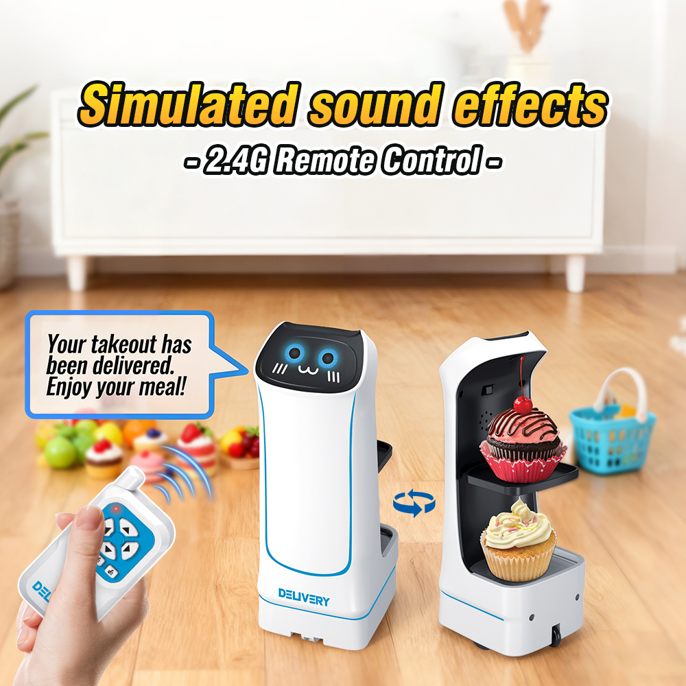 Rc Food Delivery Robot Electri – обзор и цена Food Snacks Game