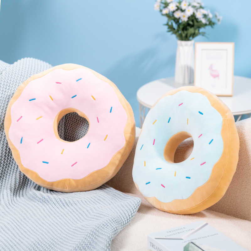 Candy Colors Donut Plush Pillo – обзор и цена Soft Food Snacks Kids